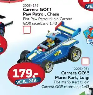 MID Hobby Carrera GO!!! Paw Patrol, Chase., DKK 179 tilbud