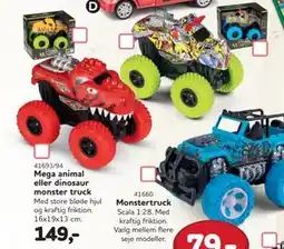 MID Hobby Mega animal eller dinosaur monster truck, DKK 149 tilbud