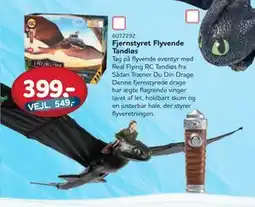 MID Hobby Fjernstyret Flyvende Tandløs, DKK 399 tilbud