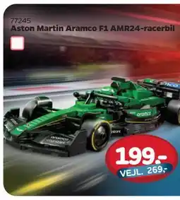 MID Hobby Aston Martin Aramco F1 AMR24-racerbil, DKK 199 tilbud