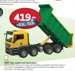 MID Hobby MAN TGS, Lastbil med tipfunktion, DKK 419 tilbud