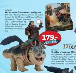 MID Hobby Gronckle & Fiskeben Actionfigurer, DKK 179 tilbud