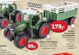 MID Hobby Traktor med lys/lyd, DKK 99 tilbud