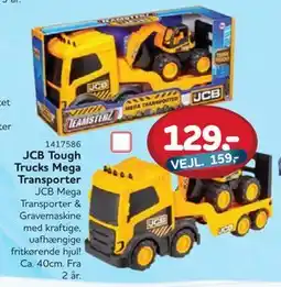 MID Hobby JCB Tough Trucks Mega Transporter, DKK 129 tilbud