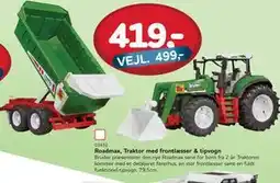 MID Hobby Roadmax, Traktor med frontlæsser & tipvogn, DKK 419 tilbud