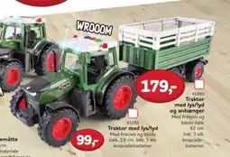 MID Hobby Traktor med lys/lyd og anhænger, DKK 179 tilbud