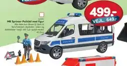 MID Hobby MB Sprinter Politibil med figur, DKK 499 tilbud