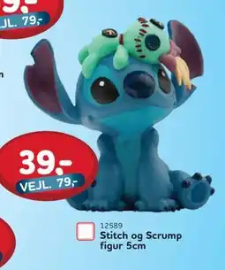 MID Hobby Stitch og Scrump figur 5cm, DKK 39 tilbud