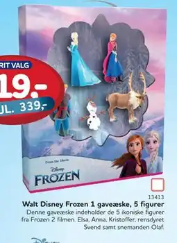MID Hobby Walt Disney Frozen 1 gaveæske, 5 figurer, DKK 219 tilbud
