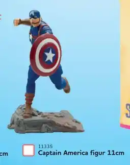 MID Hobby Captain America figur 11cm, DKK 89 tilbud