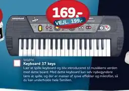 MID Hobby Keyboard 37 keys, DKK 169 tilbud