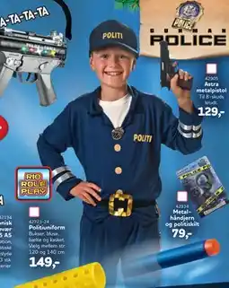 MID Hobby Politiuniform, DKK 149 tilbud