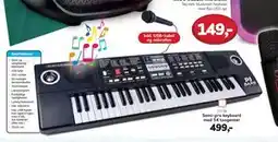 MID Hobby Semi-pro keyboard med 54 tangenter, DKK 499 tilbud