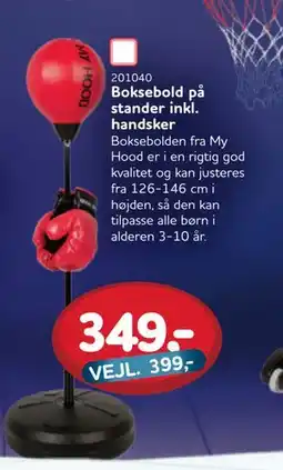 MID Hobby Boksebold på stander inkl. handsker, DKK 349 tilbud