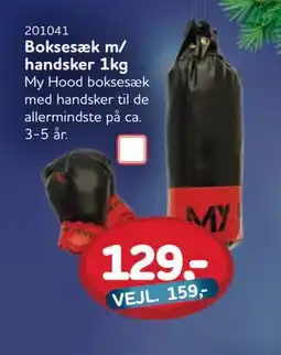 MID Hobby Boksesæk m/ handsker 1kg, DKK 129 tilbud