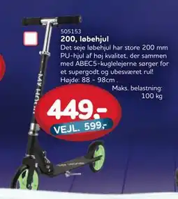 MID Hobby 200, løbehjul, DKK 449 tilbud