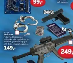 MID Hobby Politisæt, DKK 149 tilbud