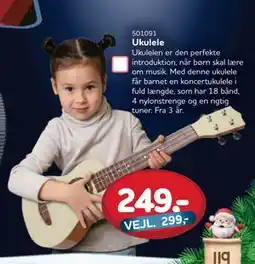 MID Hobby Ukulele, DKK 249 tilbud