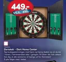 MID Hobby Dartskab - Dart Home Center, DKK 449 tilbud