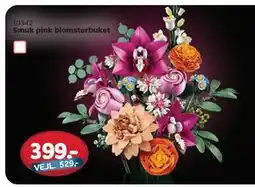 MID Hobby Smuk pink blomsterbuket, DKK 399 tilbud