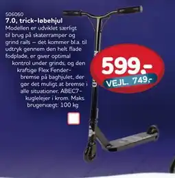 MID Hobby 7.0, trick-løbehjul, DKK 599 tilbud
