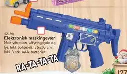 MID Hobby Elektronisk maskingevær, DKK 99 tilbud