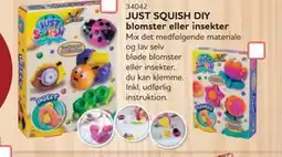 MID Hobby JUST SQUISH DIY blomster eller insekter, DKK 49 tilbud