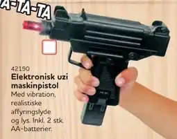 MID Hobby Elektronisk uzi maskinpistol, DKK 99 tilbud