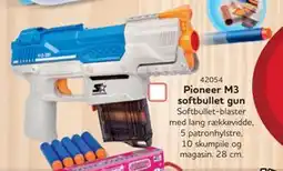 MID Hobby Pioneer M3 softbullet gun, DKK 99 tilbud