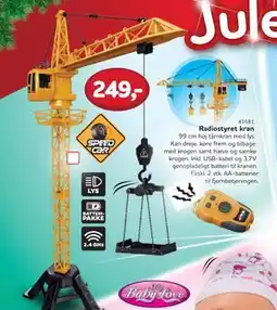 MID Hobby Radiostyret kran, DKK 249 tilbud