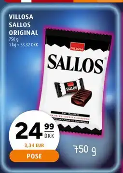 Scandinavian Park VILLOSA SALLOS ORIGINAL, DKK 24.99 tilbud