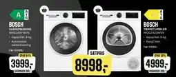Skousen BOSCH VASKEMASKINE WGG244FWSN + BOSCH TØRRETUMBLER WQG2420WSN, DKK 8998 tilbud