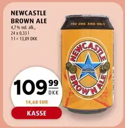 Scandinavian Park NEWCASTLE BROWN ALE, DKK 109.99 tilbud