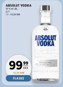 Scandinavian Park ABSOLUT VODKA, DKK 99.99 tilbud