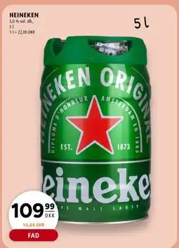 Scandinavian Park HEINEKEN, DKK 109.99 tilbud