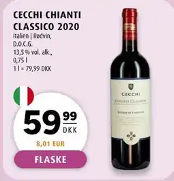 Scandinavian Park CECCHI CHIANTI CLASSICO 2020, DKK 59.99 tilbud