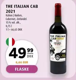 Scandinavian Park THE ITALIAN CAB 2021, DKK 49.99 tilbud