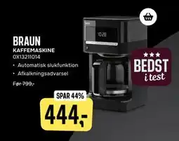 Skousen KAFFEMASKINE, DKK 444 tilbud