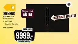 Skousen KOGEPLADE, DKK 9999 tilbud