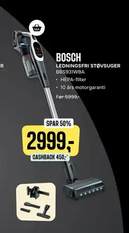 Skousen LEDNINGSFRI STØVSUGER, DKK 2999 tilbud
