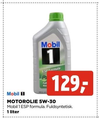 jem & fix Motorolie 5w-30 tilbud