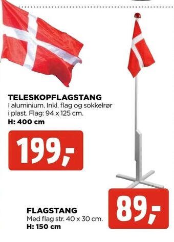 jem & fix Flagstang tilbud