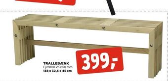 jem & fix Trallebænk tilbud