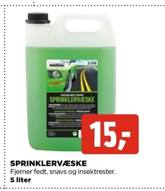 jem & fix Sprinklervæske tilbud