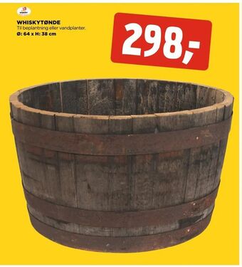 jem & fix Whiskytønde tilbud