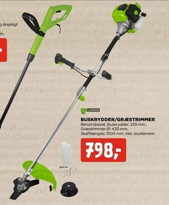 jem & fix Buskrydder/græstrimmer tilbud