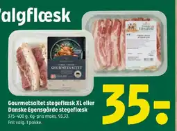 Coop 365 Gourmetsaltet stegeflæsk XL eller Danske Egensgårde stegeflæsk tilbud