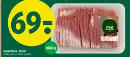 Coop 365 Stegeflæsk i skiver tilbud