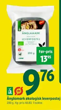Coop 365 Änglamark økologisk leverpostej tilbud