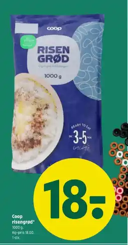 Coop 365 Coop risengrød tilbud